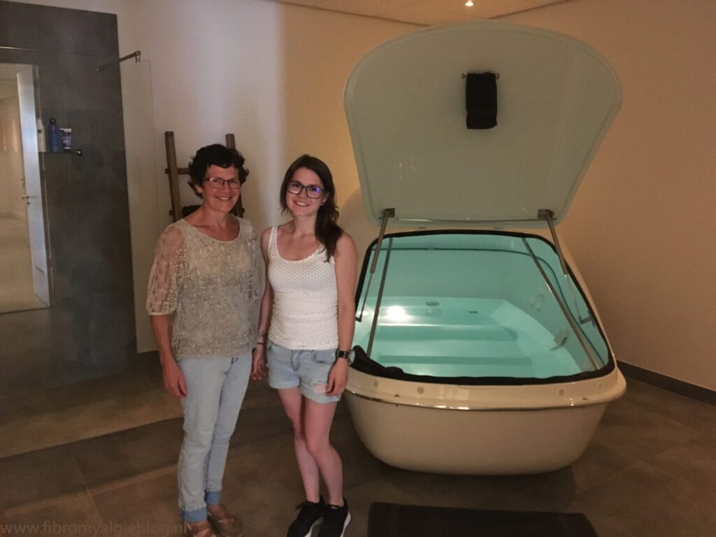 Floaten floathouse fibromyalgie