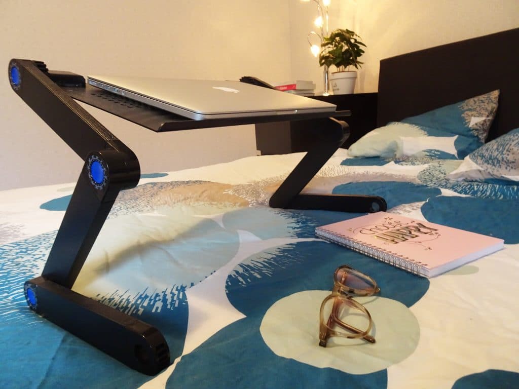 liggend werken - laptop standaard