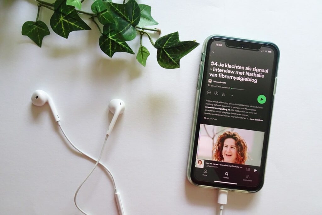 Podcast fibromyalgieblog Nathalie Verberne