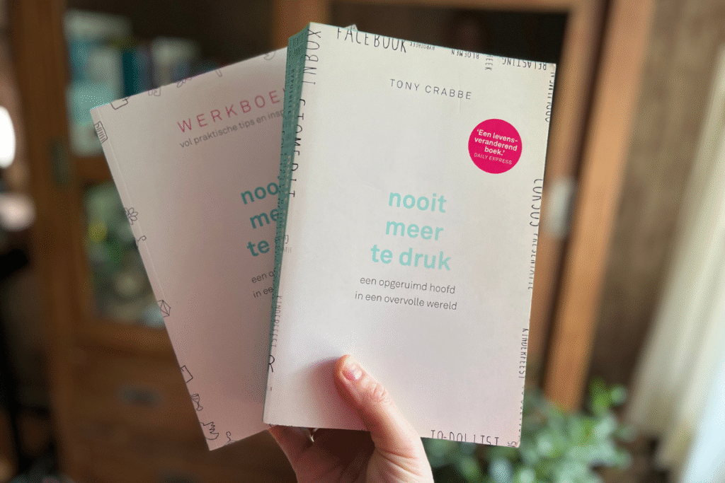boeken over stress - nooit meer te druk
