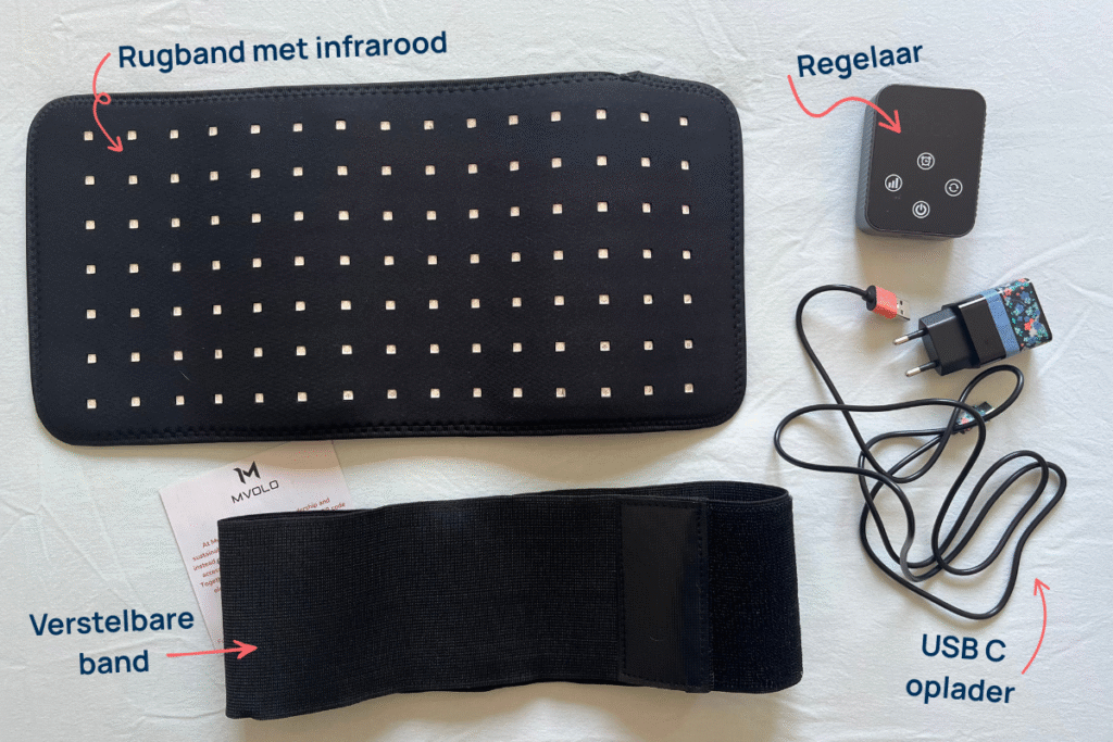 Mvolo Infrarood rugband